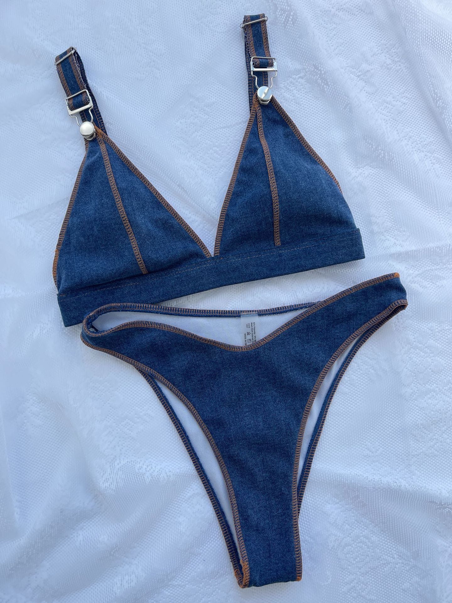 Into the Blue Denim Bikini