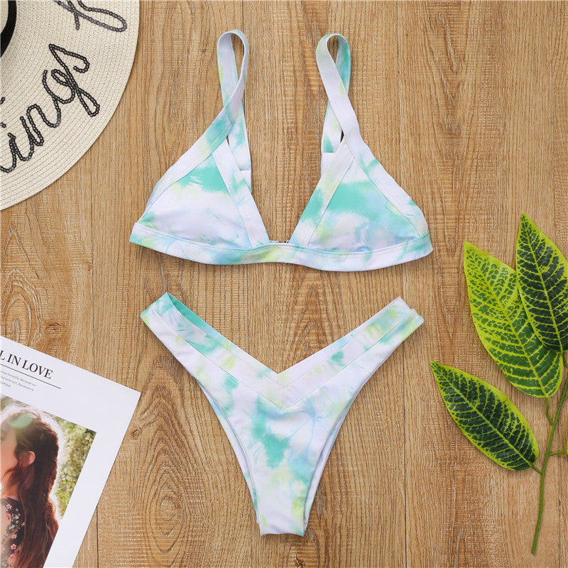 Triangle Tropical Tide Bikini