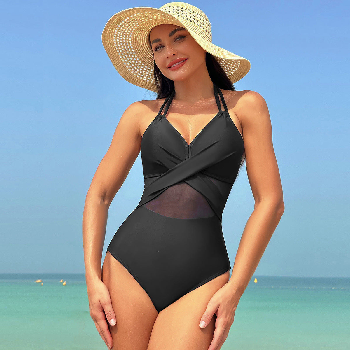 Charcoal Chic Monokini