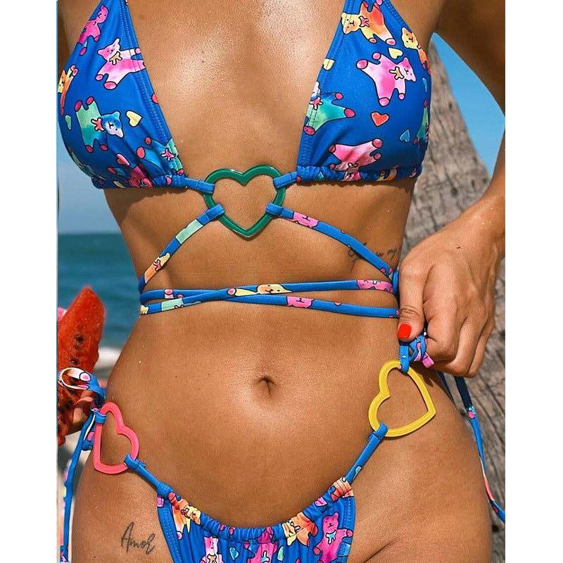 Brave Heart Cross Bikini