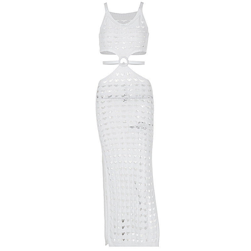 Chenette Crochet Resort Dress