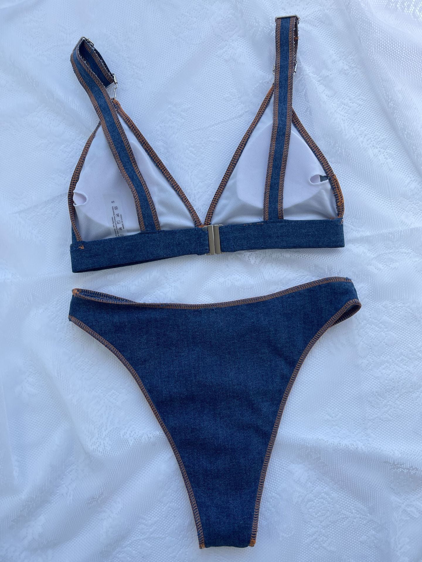 Into the Blue Denim Bikini